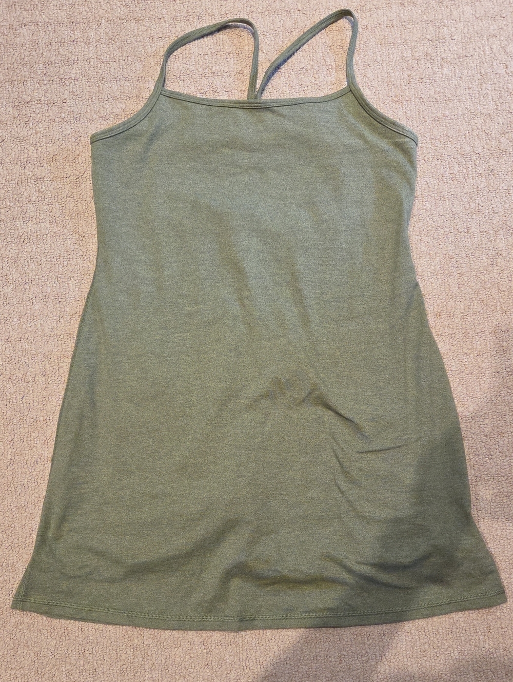 American Eagle Outfitters Olive Green Mini Dress